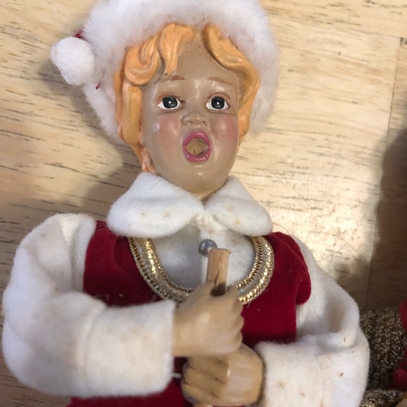 Vintage Christmas Carolers Children Lot of 4 - Picture 7 of 11